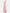 Light Pink Chiffon One Shoulder 3D Camellia Slit Maxi Dress
