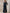 Dark Blue Long Sleeved Chiffon Maxi Dress