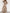 Mocha Satin Print Maxi Dress