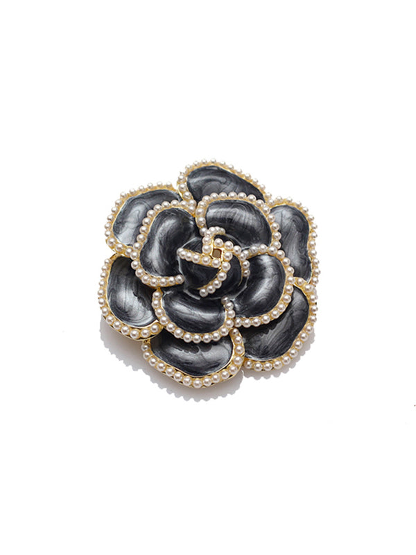 Alloy Diamond Vintage Wing Brooch