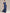 Dark Blue 3D Floral Maxi Dress