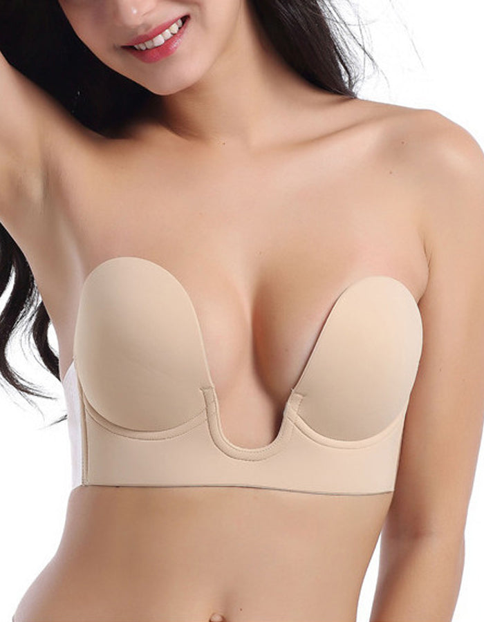 One-piece U-shaped Invisible Bra Breathable Breast Sticker
