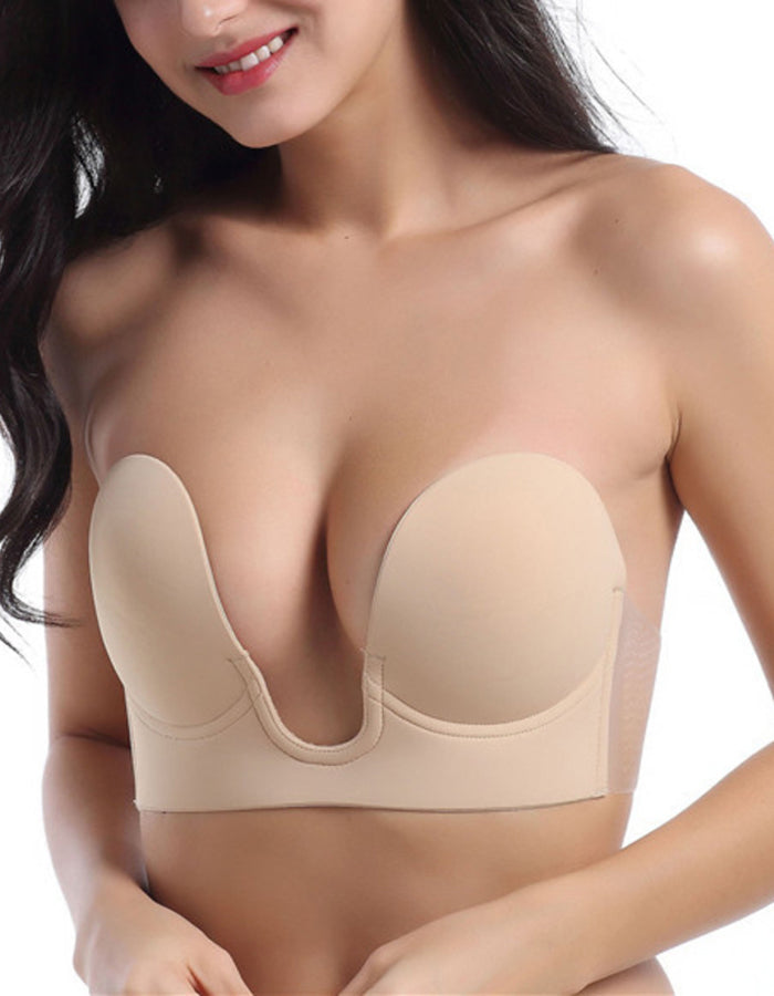 One-piece U-shaped Invisible Bra Breathable Breast Sticker