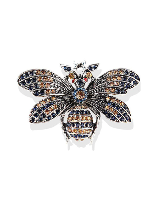 Vintage Bee Brooch High