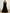 Black Off Shoulder Satin Lace Maxi Dress