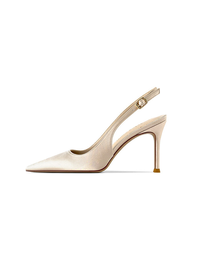 Pointed Toe Strappy Stiletto Heels
