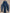 Blue V-neck Chiffon Jumpsuit