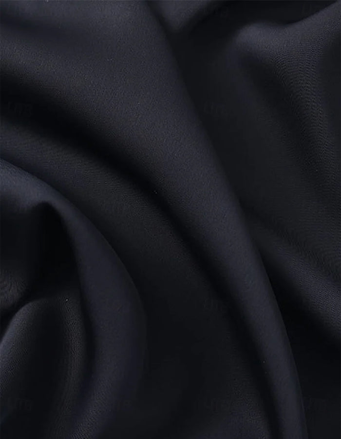 Navy Blue Sequins Jumpsuit