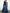 Solid Color One Shoulder Velvet Satin Patchwork Maxi Dress