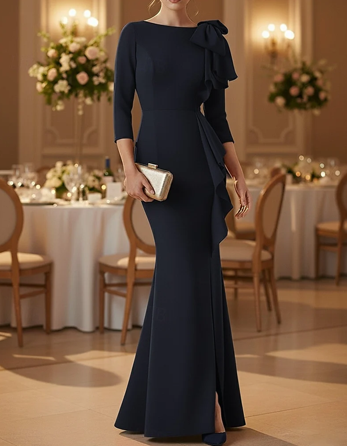 Timeless Elegant Mermaid Maxi Dress