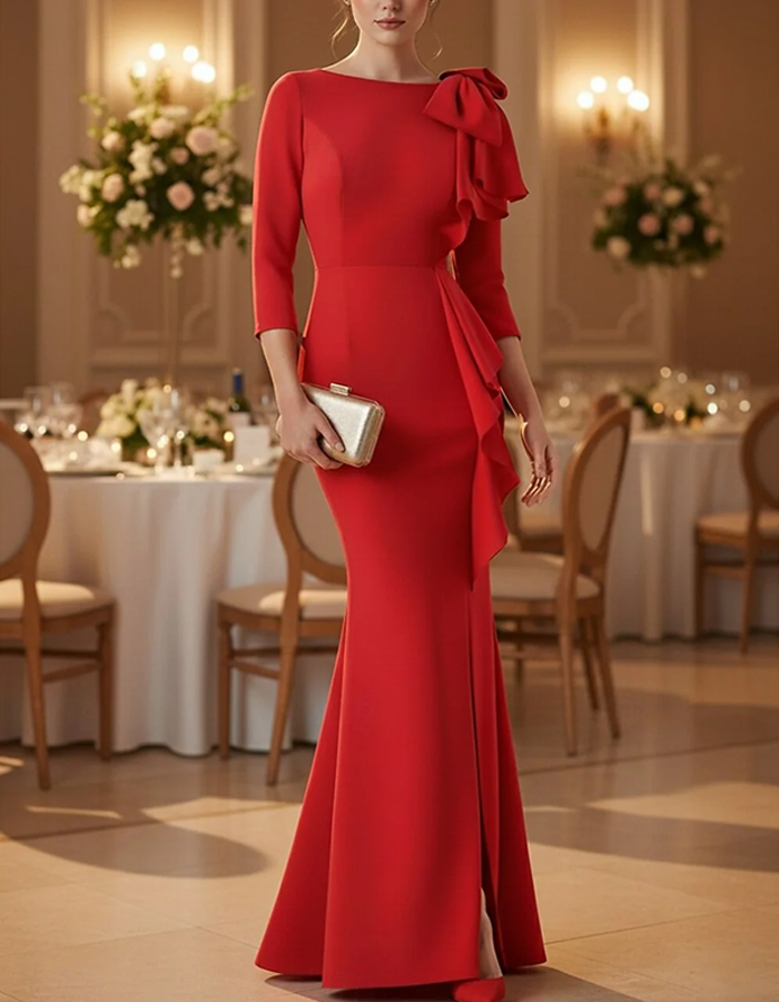 Timeless Elegant Mermaid Maxi Dress