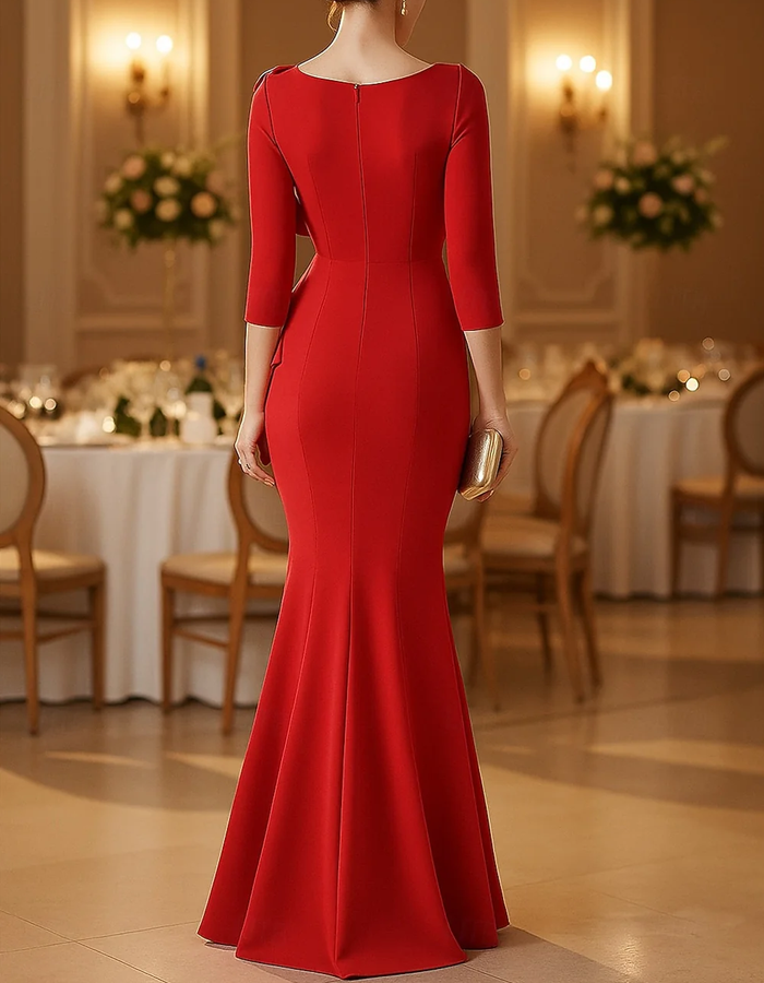 Timeless Elegant Mermaid Maxi Dress