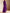 Deep Purple Chiffon Ruffles Maxi Dress
