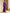 Deep Purple Chiffon Ruffles Maxi Dress