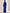 Royal Blue Chiffon V-Neck Maxi Dress
