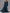 Aqua Chiffon Fitted Waist Slit Maxi Dress