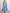 Solid Color Satin Printed Lantern Sleeve Midi Dress