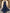 Navy Blue Chiffon Deep V Layered  Maxi Dress