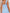 Light Blue Chiffon Strapless Layered Dress Suit