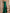 Green Satin Off Shoulder Knotted Maxi Dress