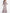 Light Coffee Satin Lace Long Sleeved Fishtail Maxi Dress
