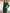Twisted Front Satin Panel Maxi Dress