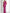Rose Red Satin One Shoulder Fishtail Bow Maxi Dress