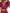 Rose Red Satin Ruffled Deep V High Slit Fishtail Maxi Dress
