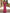 Rose Red Satin Ruffled Deep V High Slit Fishtail Maxi Dress