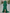Emerald Green Chiffon Vintage Maxi Dress