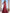 Wine Red Satin One-Shoulder Fishtail Maxi Dress