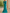 Teal Green Floral Mermaid Maxi Dress