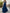 Solid Color Deep V-Neck Layered Chiffon Maxi Dress