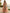 Pink Floral Chiffon Deep V-Neck 3D Floral Print Maxi Dress
