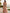 Pink Floral Chiffon Deep V-Neck 3D Floral Print Maxi Dress