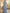 Blue Lace Trimmed Chiffon Waistband Maxi Dress