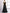 Solid Color Satin 3D Floral Embellishment V-Neck With Slit Maxi Dress
