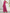 Pleated High-Neck Chiffon Maxi Dress