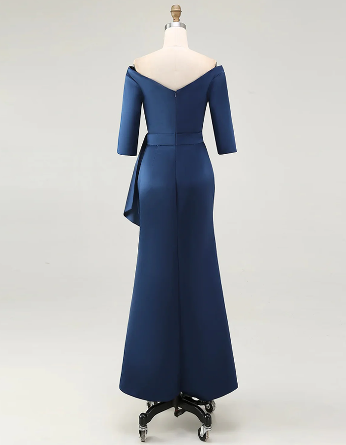 Robe longue à épaules dénudées