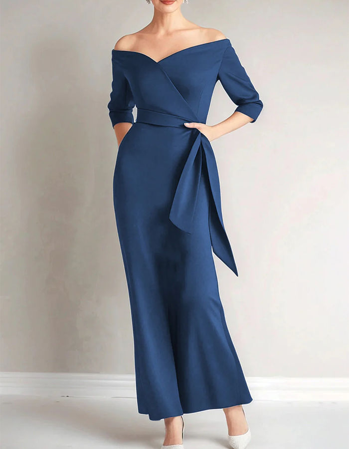 Off-the-Shoulder Maxi Dress