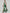 Dark Green Artistic Floral Print Sleeveless Fitted Waist Flared  Maxi Dress