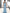 Ice Blue Off Shoulder Cinched Waist Pleated Fishtail Maxi Dress