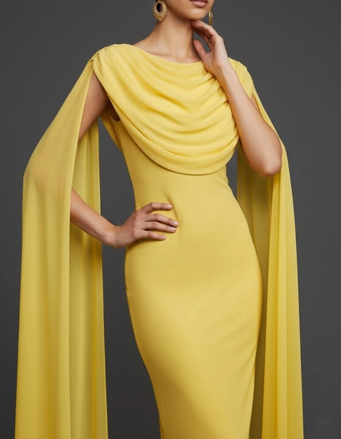 Cowl Neck Maxi Dress