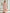 Floral Print Chiffon With Pink Foundation And Lantern Sleeves Maxi Dress