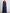 Navy Blue Chiffon Deep V-Neck Maxi Dress