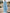 Ice Blue Draped Fabric Cape Maxi Dress