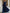 Navy Blue Lace Trimmed Chiffon Deep V-Neck  Maxi Dress