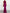 Plum 3D Flower Fishtail Halter Neck Maxi Dress