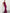 Plum 3D Flower Fishtail Halter Neck Maxi Dress