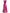Rose Pink Chiffon Printed A-Line Maxi Dress